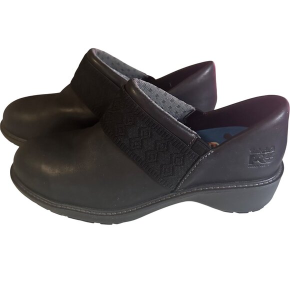 Timberland black pro anti-fatigue technology ESD slip resistant shoes size 10 - Picture 2 of 7